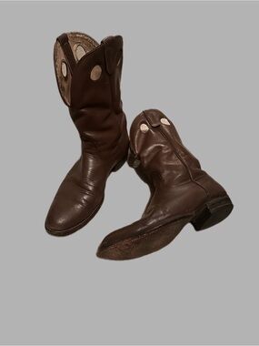 Vintage made in america leather boots